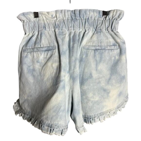 Sea New York Daryl Bleached Denim Shorts Blue Size 8 NWT - Picture 7 of 8